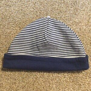 6M GUC Blue & White Striped Beanie